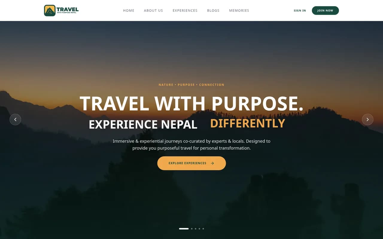 twpnepal.com homepage